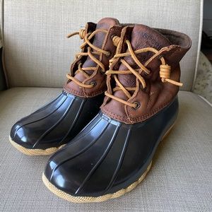 Sperry Rainboots Duckboots Saltwater Boot NWOT